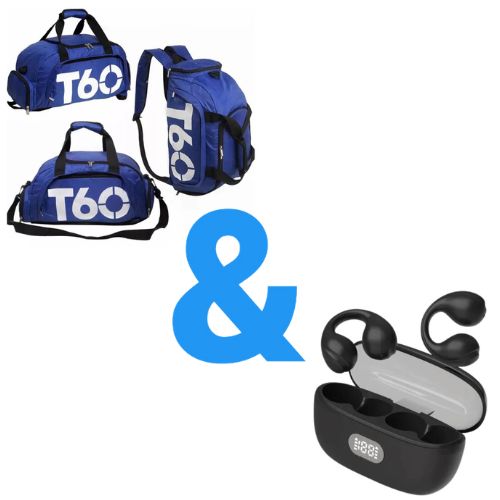 Combo: Maleta y Audifonos - COMBO: COMBO MALETA NEGRA